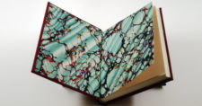 Marbled Paper Endsheets Bookbinding