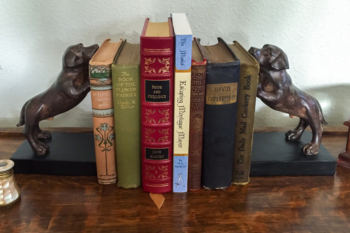 i Bookbinding - Books on a Shelve Prior to Binding