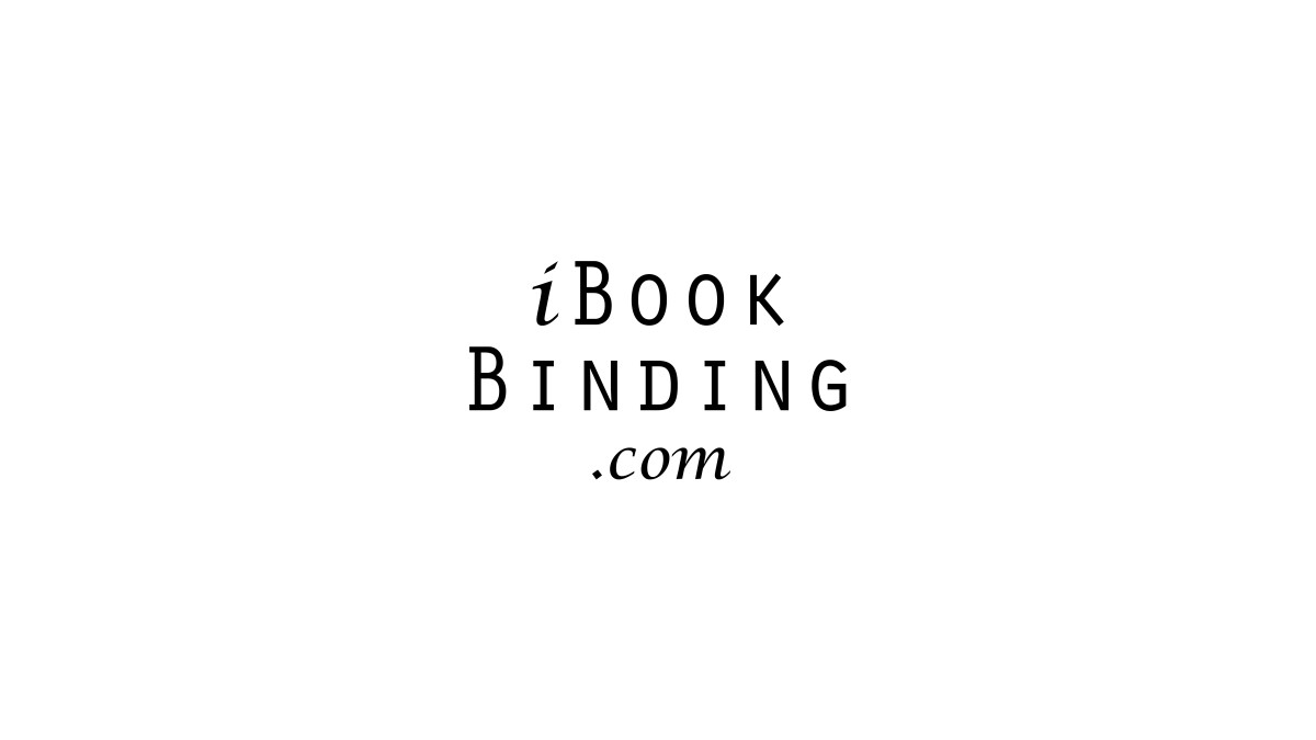 iBookBinding Text Logo