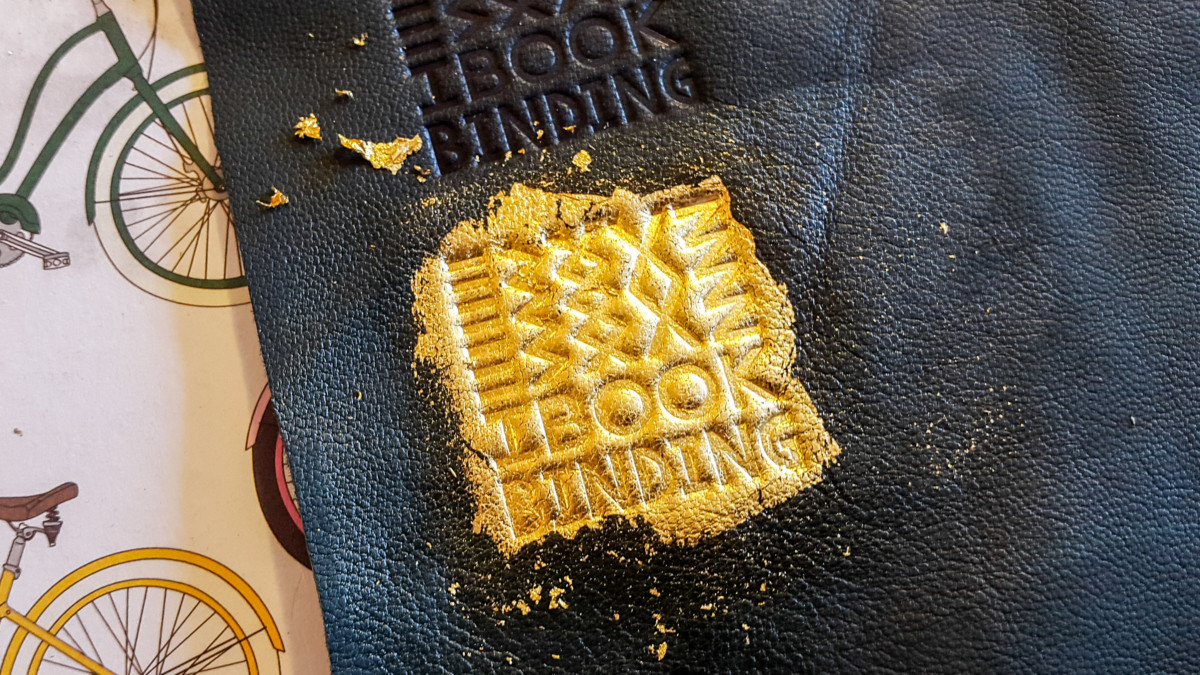 2017.03.28 - Gold Tooling Workshop - Bookbinding