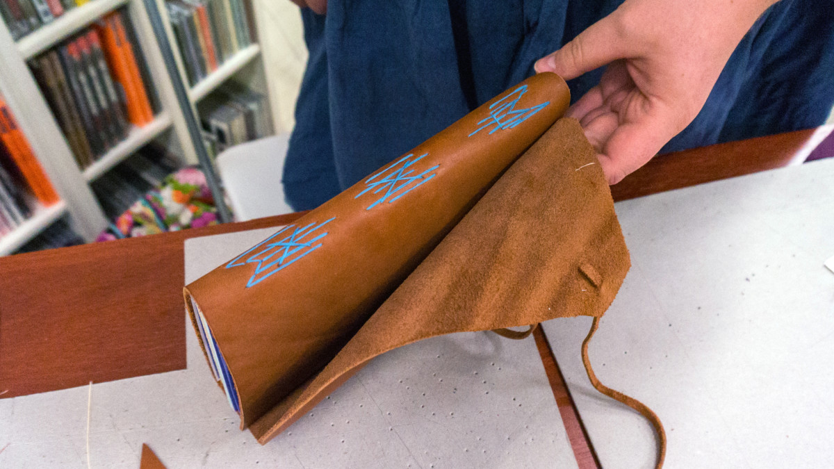 Online Bookbinding Workshop - Long-Stitch Binding with Stubs for Single Pages