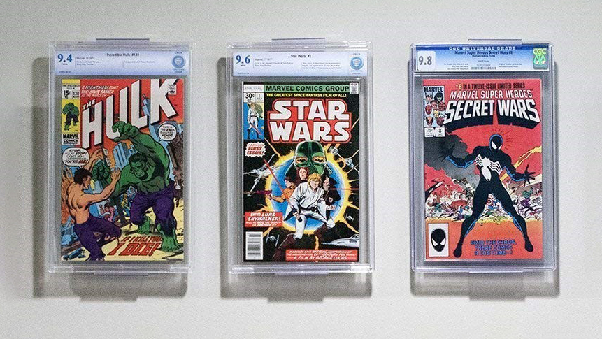 2019.01.20 - Comics Their - Sentimental and Trading Value - Comics in Acrylic Holders