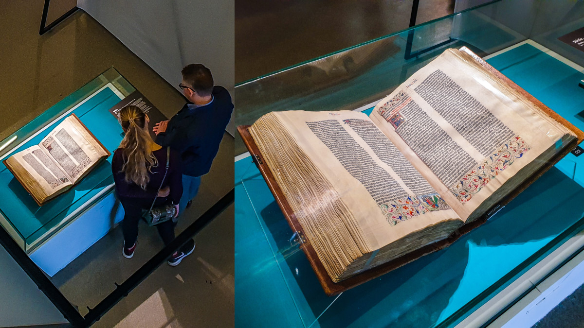 2019.04.23 - One of Four Remaining Complete Gutenberg Vellum Bibles is Exhibited in Moscow