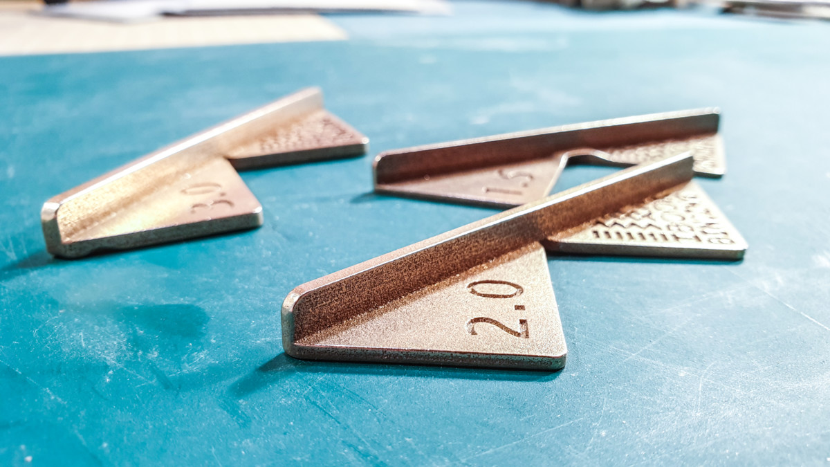 2019.05.28 - Steel and Brass Versions of the Corner Cutting Jig by iBookBinding 02