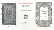 2019.08.31 - The Binding of Books (Herbert P. Horne, 1894)