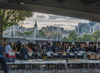 2019.09.08 - Southbank Book Market in London
