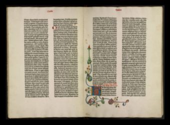 2019.09.20 - Gutenberg and After - Exhibition at Princeton University Library Explores the Early Printed Books