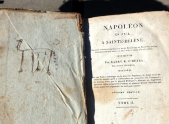 2019.09.21 - Child's Doodle in an 1822 Book About Napoleon