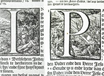 2019.10.15 - Beautiful Decorated Initials of a 17th-Century Dutch Bible