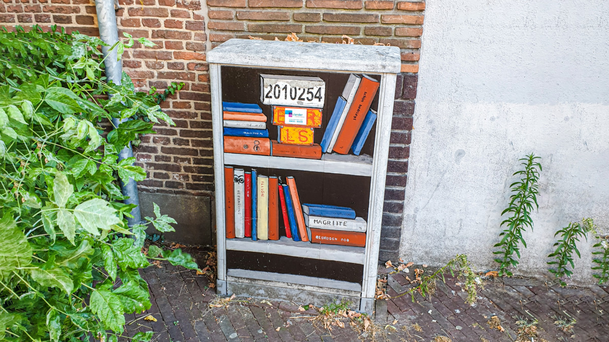 2019.10.17 - Bookish Street Switch Box in Leiden, Netherlands