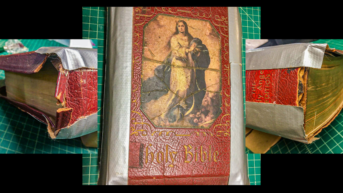 2019.11.05 - How Not to Repair Your Bible With Duct Tape