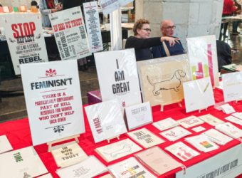 2019.11.16 - Witty and Sarcastic Prints by Luise Blackbird (Trigger Press)
