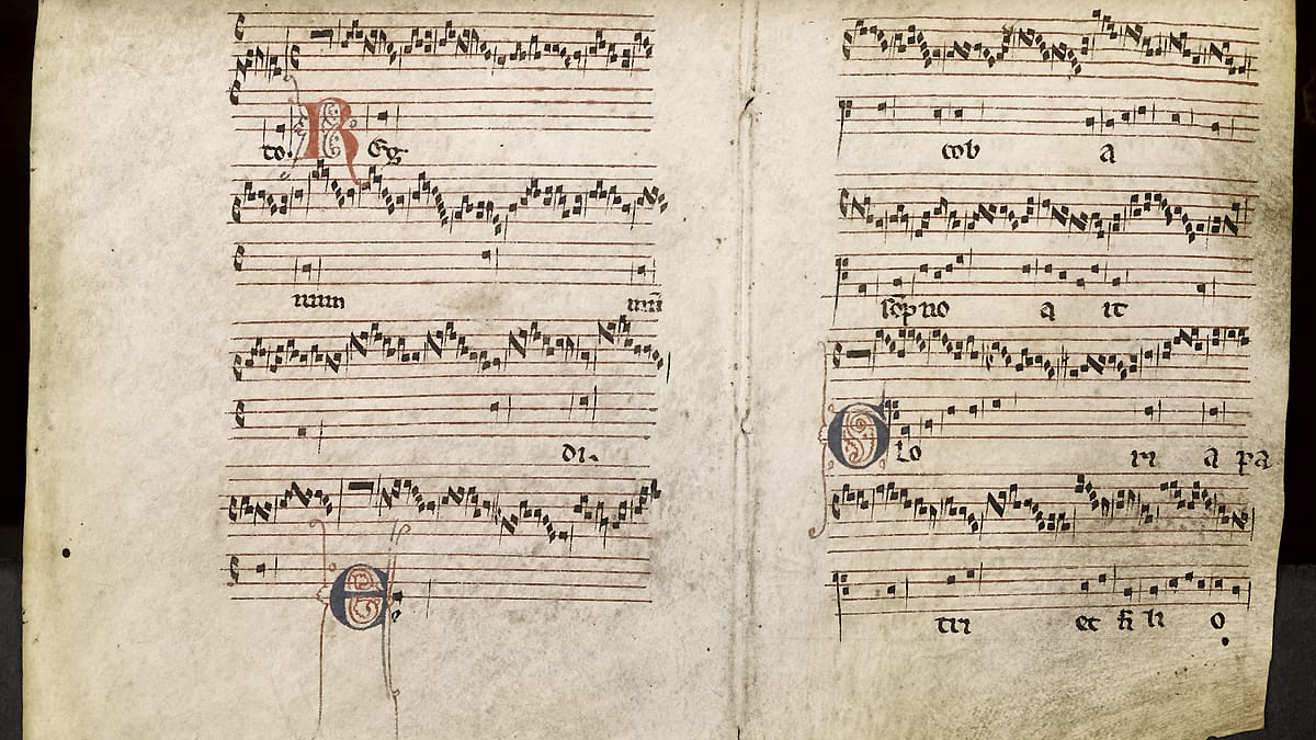 2021.04.18 - 13th-Century Music Manuscript Discovered in Prague