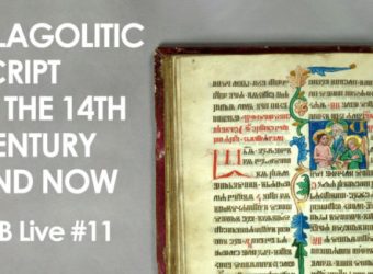 2021.11.10 - iBB Live #11 - Glagolitic Script in the 14th Century and Now