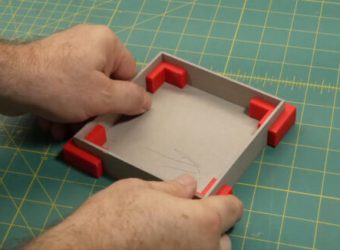 iBookBinding's Magnetic Corner Clamps for Boxmaking Got Reviewed by Darryn from DAS Bookbinding